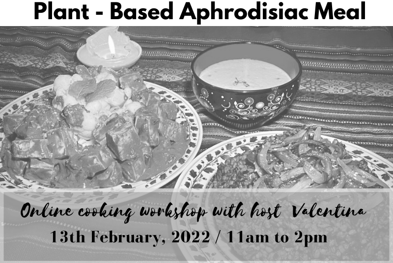 PASSED: Plant Based Aphrodisiac Dinner – Online Cooking Class