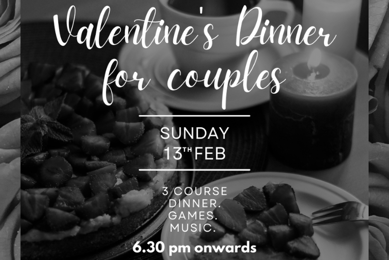 PASSED: Valentine’s Dinner – For Couples
