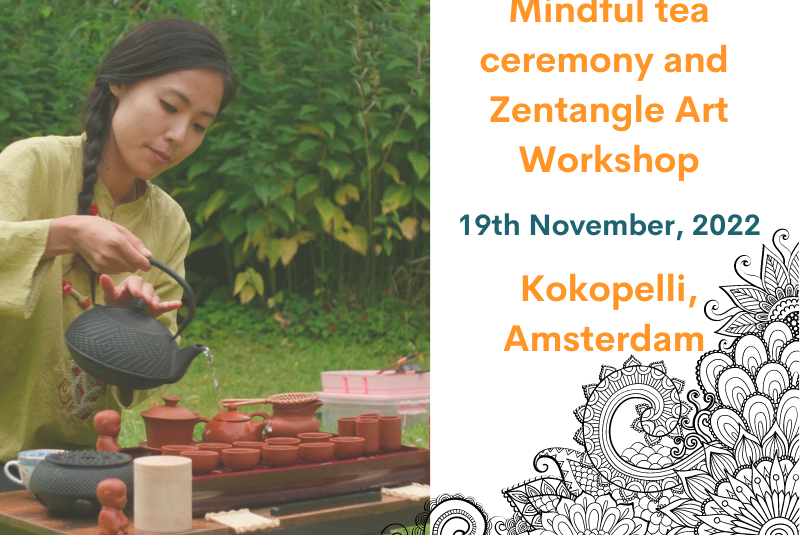 Mindful Tea ceremony and Zentangle Art workshop