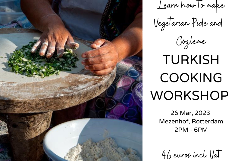 Turkish Cooking Workshop – Pide and Gozleme