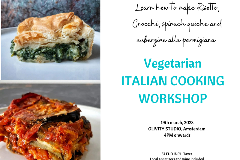Vegetarian Italian cooking workshop