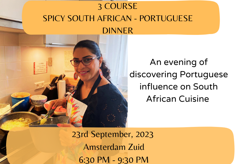3 Course South African Portuguese Dinner