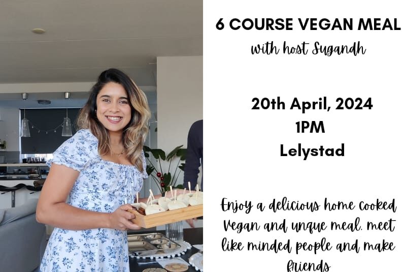 6 Course Vegan Lunch – With Sugandh